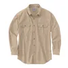 cafe 4 racer - Carhartt Chambray shirt dark tan chambray - Carhartt Shirts 