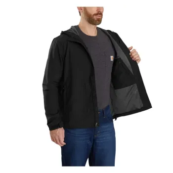 cafe 4 racer - Carhartt Relaxed Lightweight jacket black - Carhartt Jackets 