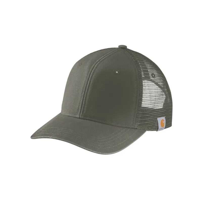 cafe 4 racer - Carhartt Canvas Mesh Back Cap Moss - Carhartt Caps 