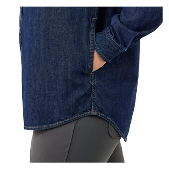 cafe 4 racer - Carhartt Midweight women denim shirt - Carhartt Shirts 