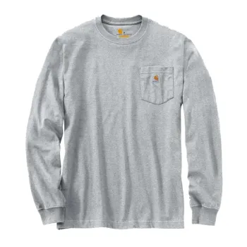 Carhartt Pocket longsleeve heather grey