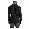 cafe 4 racer - Carhartt Henley s dlhým rukávom black - Carhartt Košile 