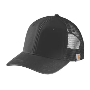 cafe 4 racer - Carhartt Canvas Mesh Back Cap Black - Carhartt Caps 