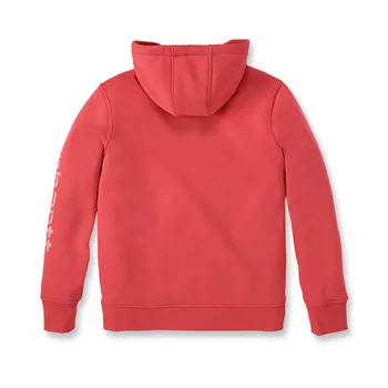 cafe 4 racer - Carhartt Logo Sleeve dámska mikina s kapucňou bittersweet - Carhartt Mikiny s kapucňou 