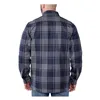 cafe 4 racer - Carhartt Flanelová košeľa s podšívkou Sherpa navy - Carhartt Košile 