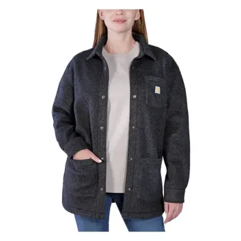 cafe 4 racer - Carhartt Wool Blend dámske tričko black heather - Carhartt Košile 