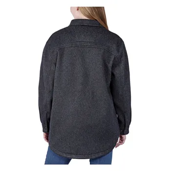 cafe 4 racer - Carhartt Wool Blend dámske tričko black heather - Carhartt Košile 