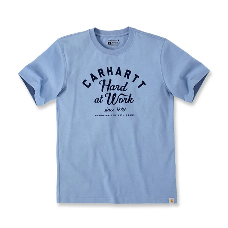 Tričko Carhartt Relaxed Fit skystone heather