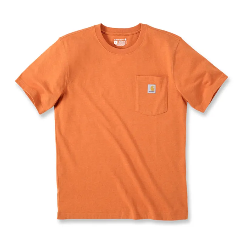 cafe 4 racer - Carhartt Workwear pocket t-shirt marmalade heather - Carhartt T-Shirts 