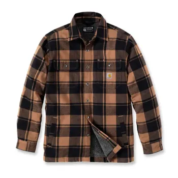 cafe 4 racer - Carhartt Rugged workshirt black - Carhartt Shirts 