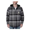 cafe 4 racer -  Carhartt Flannel Sherpa-Lined shirt black - Carhartt Shirts 
