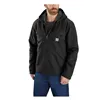 cafe 4 racer - *2 TÝŽDNE EXTRA TRANZITNÉHO ČASU* Carhartt Washed Duck Sherpa Lined Jacket Black - Carhartt Bundy 