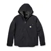 cafe 4 racer - Carhartt Washed Duck Sherpa Lined Jacket Black - Carhartt Bundy 