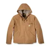 cafe 4 racer - *2 WEEKS EXTRA TRANSIT TIME* Carhartt Washed Duck Sherpa Lined Jacket Carhartt® Brown - Carhartt Bundy 