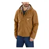 cafe 4 racer - *2 WEEKS EXTRA TRANSIT TIME* Carhartt Washed Duck Sherpa Lined Jacket Carhartt® Brown - Carhartt Bundy 
