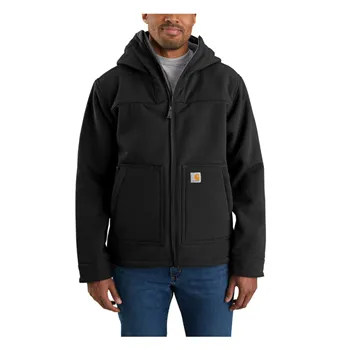 cafe 4 racer - *2 WEEKS EXTRA TRANSIT TIME* Carhartt Super Dux Bonded Active Jacket Black - Carhartt Bundy 