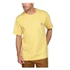 cafe 4 racer - Carhartt K87 Pocket S/S T-Shirt Sundance Heather - Carhartt Tričká 