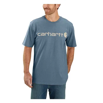 Carhartt Force Cotton Delmont Pocket Polo Heather Grey
