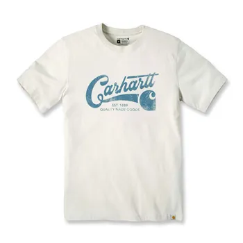Carhartt S/S Script Graphic T-Shirt Oat Milk
