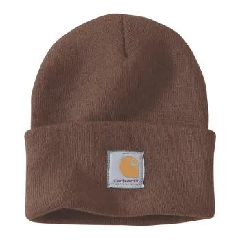 cafe 4 racer - Carhartt Rubber Patch Watch cap Beanie Harbor teal - Carhartt Beanies 