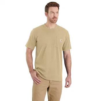 cafe 4 racer - Carhartt K87 Pocket S/S t-shirt beach heather - Carhartt T-Shirts 