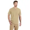 cafe 4 racer - Carhartt K87 Pocket S/S t-shirt beach heather - Carhartt T-Shirts 