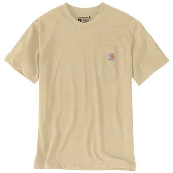 cafe 4 racer - Carhartt K87 Pocket S/S t-shirt beach heather - Carhartt T-Shirts 