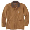 cafe 4 racer - Carhartt Duck Loose Fit Chore Coat carhartt® brown - Carhartt Jackets 