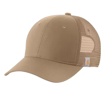 cafe 4 racer - Carhartt Canvas Mesh Back cap dark khaki - Carhartt Caps 