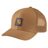 cafe 4 racer - Carhartt Twill Mesh-Back Logo Patch cap carhartt brown/honey - Carhartt Caps 