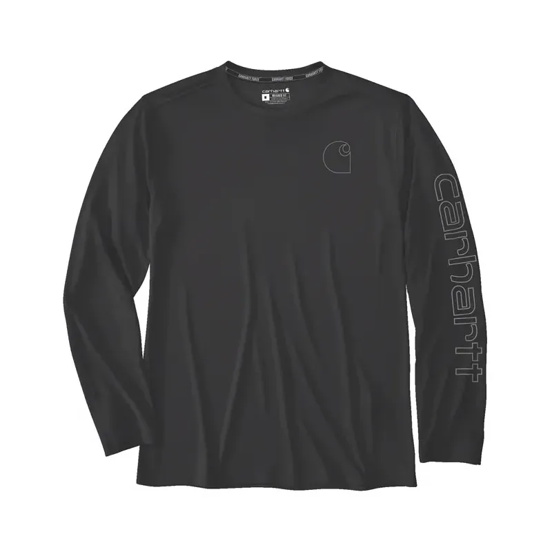 cafe 4 racer - Carhartt Sun Defender L/S t-shirt black - Carhartt Shirts 