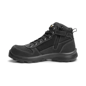 Carhartt Michigan S1P Midcut Zip boot black