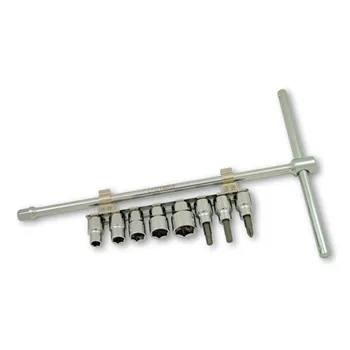 cafe 4 racer - Náradie Cruztools, posuvná T-rukoväť s nástrčnými hlavicami 3/8" - CRUZTOOLS Nástroje 