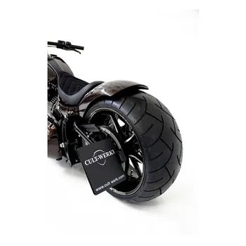 cafe 4 racer - Cult-Werk, bočný držiak evidenčného čísla, čierny. Nemecko - Cult-Werk Držiaky ŠPZ a príslušenstvo 