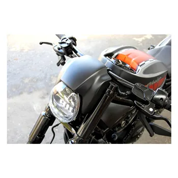 cafe 4 racer - Cult-Werk, headlamp mask New Night Rod. Gloss black - Cult-Werk Front Headlamp Masks 