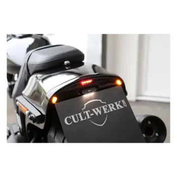 cafe 4 racer - HIGHSIDER universal holder type 1, black - Highsider License plate holders 4054783266043