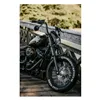 cafe 4 racer - Cult-Werk, headlamp mask Custom. Gloss black - Cult-Werk Front Headlamp Masks 