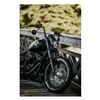 cafe 4 racer - Cult-Werk, maska svetlometu Custom. Matná čierna - Cult-Werk Maska předního světlometu 