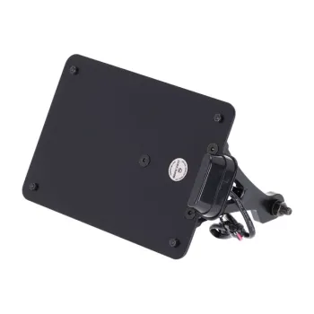 cafe 4 racer - Highway Hawk Rear tire license plate holder black - Highway Hawk License plate holders  4054783091881