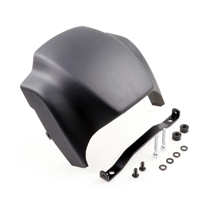 cafe 4 racer - Cult-Werk, headlamp mask kit "NRS style". Matte black - Cult-Werk Front Headlamp Masks 