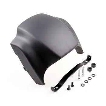 cafe 4 racer - Cult-Werk, headlamp mask kit "NRS style". Matte black - Cult-Werk Front Headlamp Masks 