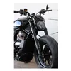 cafe 4 racer - Cult-Werk, headlamp & mask kit NRS style. Gloss black - Cult-Werk Front Headlamp Masks 