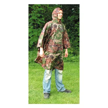 cafe 4 racer - FOSTEX PONČO WOODLAND CAMO - Army Surplus Na Cestovanie 