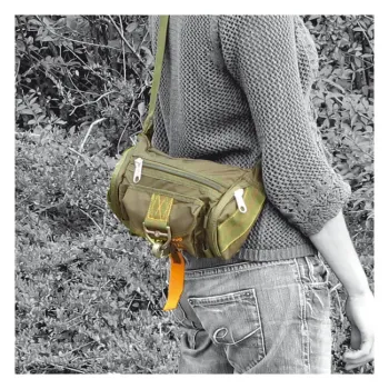 cafe 4 racer - Fostex Padáková taška 1 zelená - Army Surplus Na Cestování 