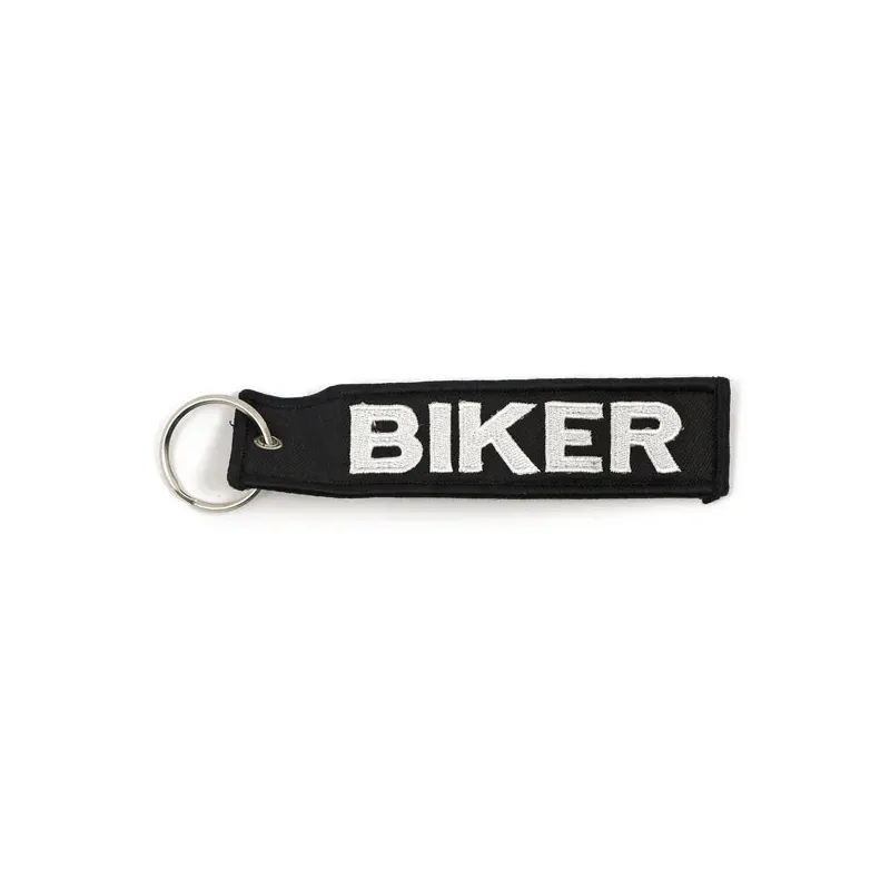 cafe 4 racer - Key ring Biker, black white - Army Surplus Key Fobs 
