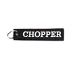 cafe 4 racer - Chopper keychain black - Army Surplus Key Fobs 