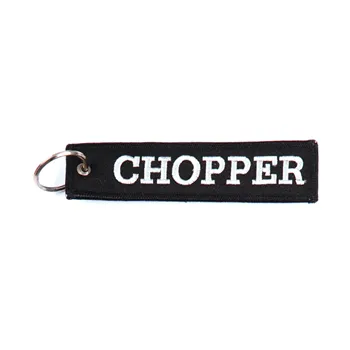 cafe 4 racer - Chopper keychain black - Army Surplus Key Fobs 