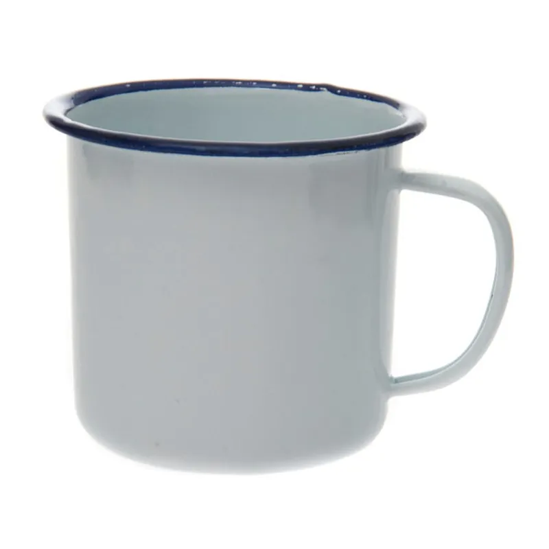 cafe 4 racer - HRNČEK SMALTOVANÝ BIELY/NAVY - Army Surplus Na Cestování 