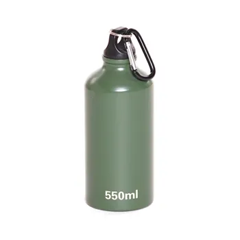 cafe 4 racer - Aluminum bottle with carabiner - Army Surplus For Travel 