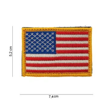 cafe 4 racer - PATCH FLAG USA - Army Surplus Nášivky 